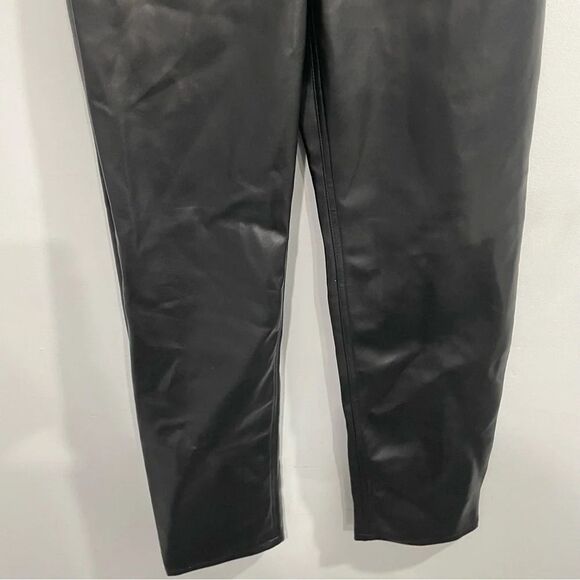 Dynamite Gisele Faux Leather Straight leg pants size 4 - Picture 8 of 8